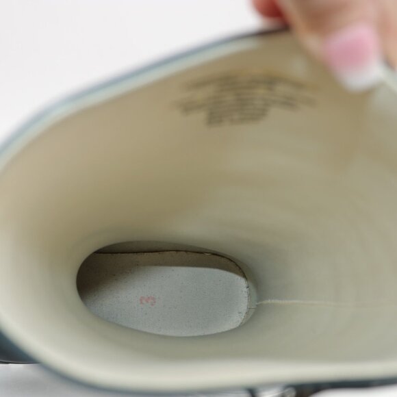 Hunter Womens Original Rain Boot Size 5 Tall Navy Blue Wellie Waterproof Pull On - Picture 10 of 12